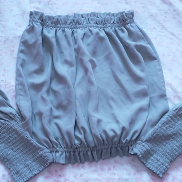 Crop top summer shirt (uk2la) - Picture 3 of 3